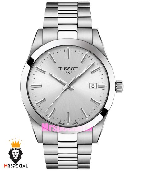 ساعت تیسوت مردانه استیل کوارتز صفحه نقره ای 021464 TISSOT
