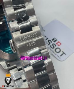 ساعت تیسوت مردانه استیل کوارتز صفحه ابی 021463 TISSOT 