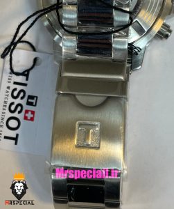 ساعت تیسوت مردانه مدل سی استار موتورکرنوگراف بند استیل صفحه ابی 021433 TISSOT SEASTAR 