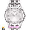 ساعت تیسوت مردانه استیل موتور سوییس کوارتز صفحه سفید 021415 TISSOT R460