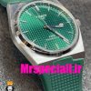 ساعت مچی تیسوت مردانه پی ار ایکس کوارتز بند رابر سبز صفحه سبز 020779 TISSOT PRX