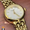 ساعت تیسوت زنانه کوارتز طلایی صفحه سفید 020986 TISSOT Lovely