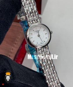 ساعت تیسوت زنانه کوارتز استیل نقره ای صفحه سفید 020987 TISSOT Lovely