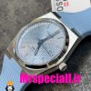 ساعت مچی تیسوت مردانه پی ار ایکس کوارتز بند رابر ابی 020776 TISSOT PRX