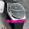 ساعت مچی تیسوت مردانه پی ار ایکس کوارتز بند رابر مشکی صفحه مشکی 020780 TISSOT PRX