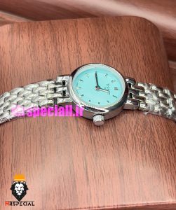 ساعت تیسوت زنانه کوارتز استیل نقره ای صفحه تیفانی 021002 TISSOT Lovely