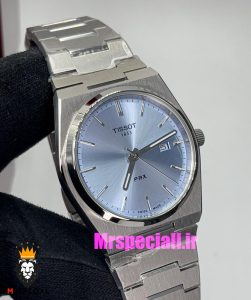 ساعت تیسوت مدل پی ار ایکس مردانه کوارتز استیل صفحه ابی 020796 TISSOT PRX