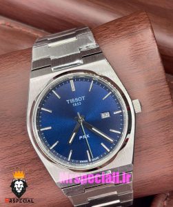 ساعت تیسوت مدل پی ار ایکس مردانه کوارتز استیل صفحه ابی 020802 TISSOT PRX