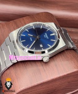 ساعت تیسوت مدل پی ار ایکس مردانه کوارتز استیل صفحه ابی 020802 TISSOT PRX