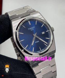 ساعت تیسوت مدل پی ار ایکس مردانه کوارتز استیل صفحه ابی 020802 TISSOT PRX