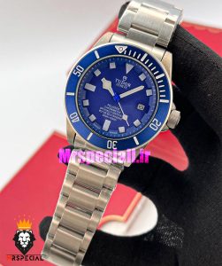 ساعت تودور مردانه اتوماتیک بند استیل صفحه ابی 021016 TUDOR BLACK BAY 