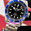 ساعت تودور مردانه اتوماتیک بند استیل صفحه مشکی 021017 TUDOR BLACK BAY