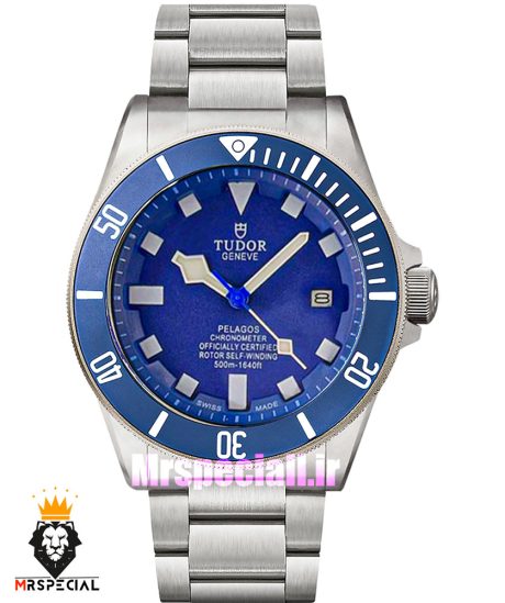 ساعت تودور مردانه اتوماتیک بند استیل صفحه ابی 021016 TUDOR BLACK BAY