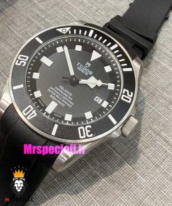 ساعت تودور مردانه اتوماتیک بند رابر صفحه مشکی 021487 TUDOR BLACK BAY