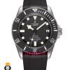 ساعت تودور مردانه اتوماتیک بند رابر صفحه مشکی 021487 TUDOR BLACK BAY