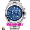 ساعت واشرون کنستانتین مردانه اتوماتیک صفحه ابی Vacheron Constantin 01051