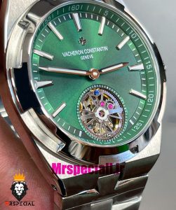 ساعت واشرون کنستانتین مردانه اتوماتیک صفحه سبز Vacheron Constantin Overseas 021453