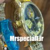 ساعت واشرون کنستانتین مدل دراگون مردانه اتوماتیک طلایی حکاکی کیفیت مستر Vacheron Constantin dragon 020791