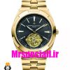 ساعت واشرون کنستانتین مردانه طلایی اتوماتیک صفحه مشکی Vacheron Constantin Overseas 2281