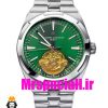ساعت واشرون کنستانتین مردانه استیل اتوماتیک صفحه سبز Vacheron Constantin Overseas 2282