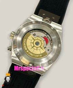 ساعت واشرون کنستانتین مردانه اتوماتیک صفحه مشکی Vacheron Constantin Overseas Dual Time 021706 