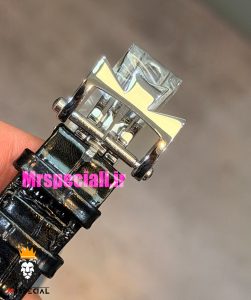 ساعت واشرون کنستانتین مردانه اتوماتیک صفحه مشکی Vacheron Constantin Overseas 021707
