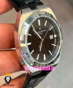 ساعت واشرون کنستانتین مردانه اتوماتیک صفحه مشکی Vacheron Constantin Overseas 021707