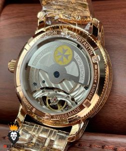 ساعت واشرون کنستانتین دراگون مردانه اتوماتیک رزگلد حکاکی Vacheron Constantin dragon 01616