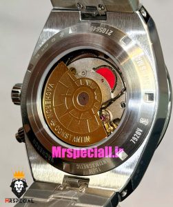 ساعت واشرون کنستانتین مردانه اتوماتیک صفحه ابی Vacheron Constantin Overseas Dual Time 021704