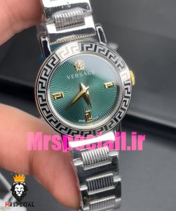 ساعت ورساچه زنانه کوارتز استیل صفحه سبز 020848 VERSACE 