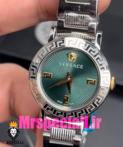 ساعت ورساچه زنانه کوارتز استیل صفحه سبز 020848 VERSACE 