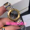ساعت ورساچه زنانه کوارتز دورنگ طلایی صفحه طوسی 020847 VERSACE