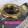 ساعت ورساچه زنانه کوارتز دورنگ طلایی صفحه طوسی 020847 VERSACE