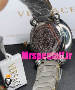 ساعت ورساچه زنانه کوارتز استیل صفحه سبز 020848 VERSACE 