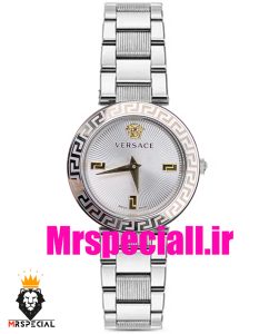 ساعت ورساچه زنانه کوارتز استیل صفحه سفید 020849 VERSACE
