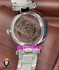 ساعت ورساچه زنانه کوارتز استیل صفحه سفید 021036 VERSACE 