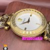 ساعت ورساچه زنانه کوارتز طلایی صفحه سفید 021038 VERSACE