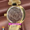 ساعت ورساچه زنانه کوارتز طلایی صفحه سفید 021038 VERSACE