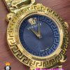 ساعت ورساچه زنانه کوارتز طلایی صفحه ابی 021033 VERSACE
