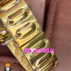 ساعت ورساچه زنانه کوارتز طلایی صفحه ابی 021033 VERSACE