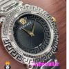 ساعت ورساچه زنانه کوارتز استیل صفحه مشکی 021035 VERSACE
