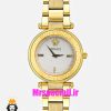 ساعت ورساچه زنانه کوارتز طلایی صفحه سفید 021038 VERSACE
