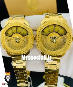 ساعت ست مردانه و زنانه ورساچه کنتوری 020500 VERSACE Meter Gold