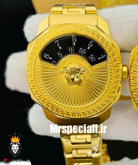 ساعت ست مردانه و زنانه ورساچه کنتوری 020499 VERSACE Meter Gold