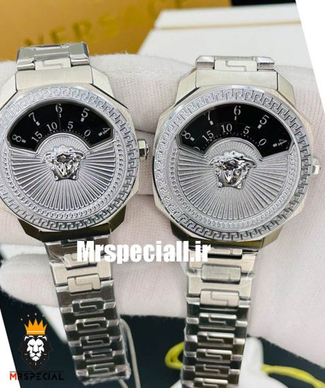 ساعت ست مردانه و زنانه ورساچه کنتوری 020501 VERSACE Meter steel