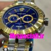 ساعت مچی مردانه ورساچه کرنوگراف دورنگ طلایی صفحه ابیVERSACE 020647