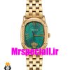 ساعت مچی زنانه ورساچه کوارتز طلایی صفحه سبز 01235 VERSACE